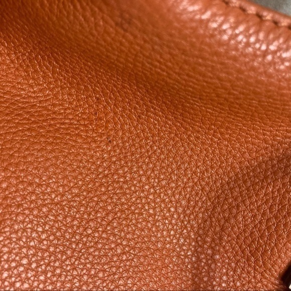 Michael kors authentic orange sienna leather tote bag - Picture 6 of 12